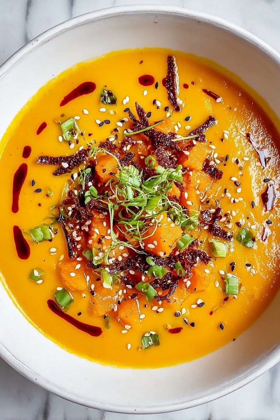 Spicy Miso Carrot Soup Recipe