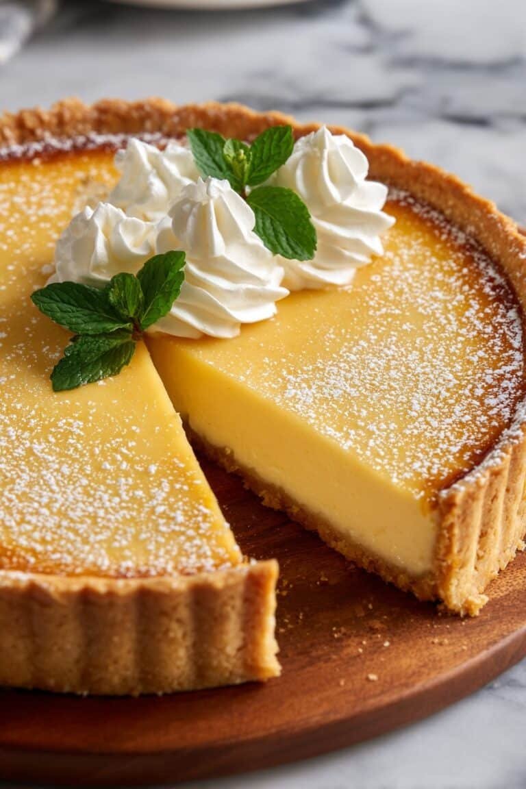 Creamy Ricotta Pie Recipe