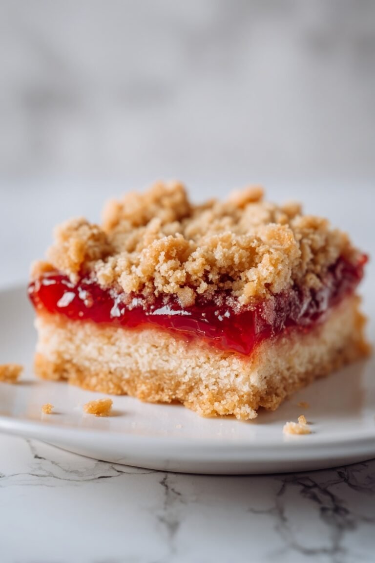 Rhubarb Crumble Bars Recipe