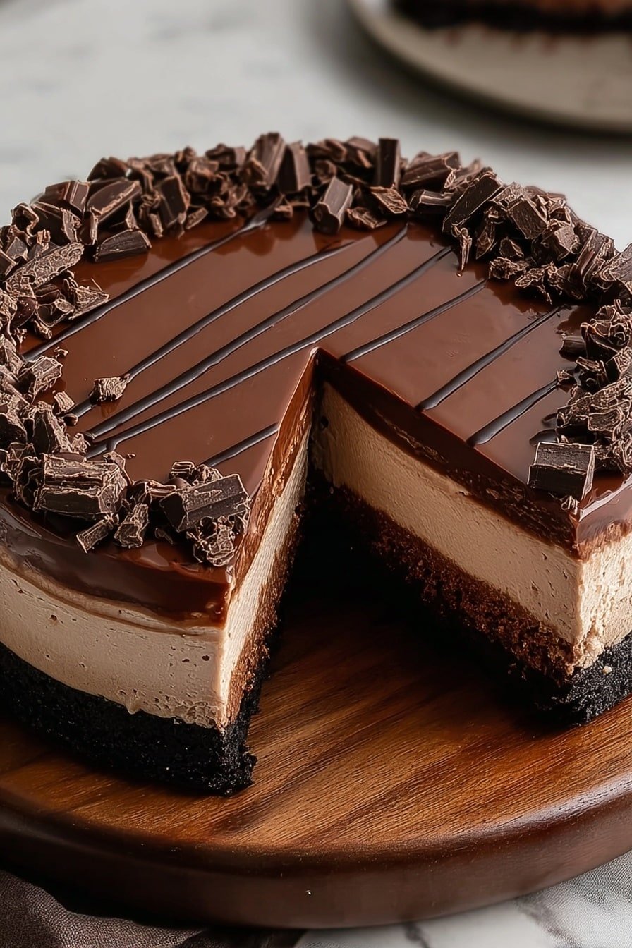 Nutella Cheesecake Recipe - Article Image 1 — Nutella Cheesecake, Nutella Cheesecake recipe, no-bake Nutella cheesecake, easy Nutella dessert, creamy Nutella cheesecake