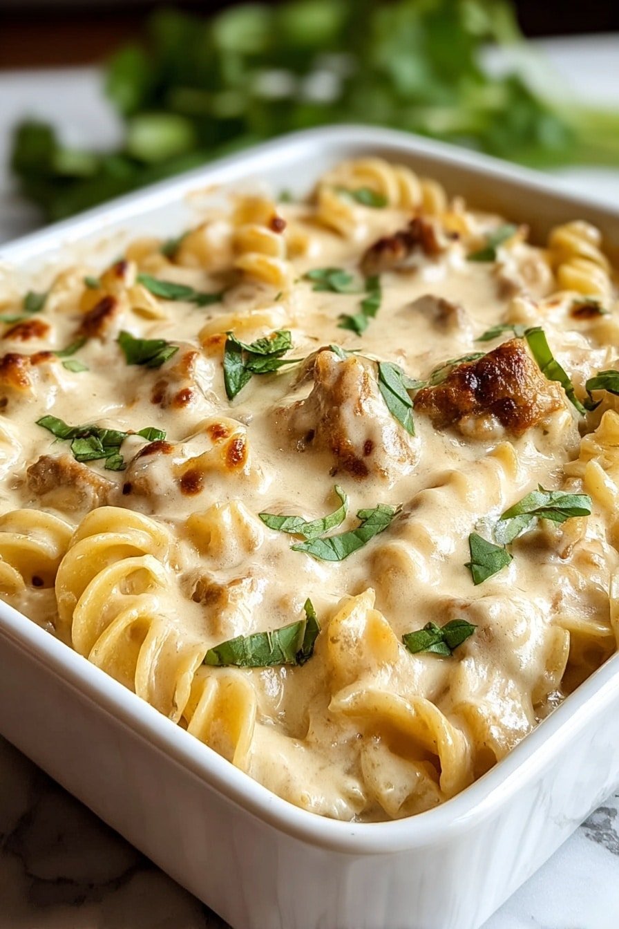 Dairy Free Chicken Alfredo Recipe - Article Image 1 — Dairy Free Chicken Alfredo, Dairy Free Chicken Alfredo Recipe, dairy free pasta dishes, healthy dairy free dinners, vegan friendly chicken Alfredo