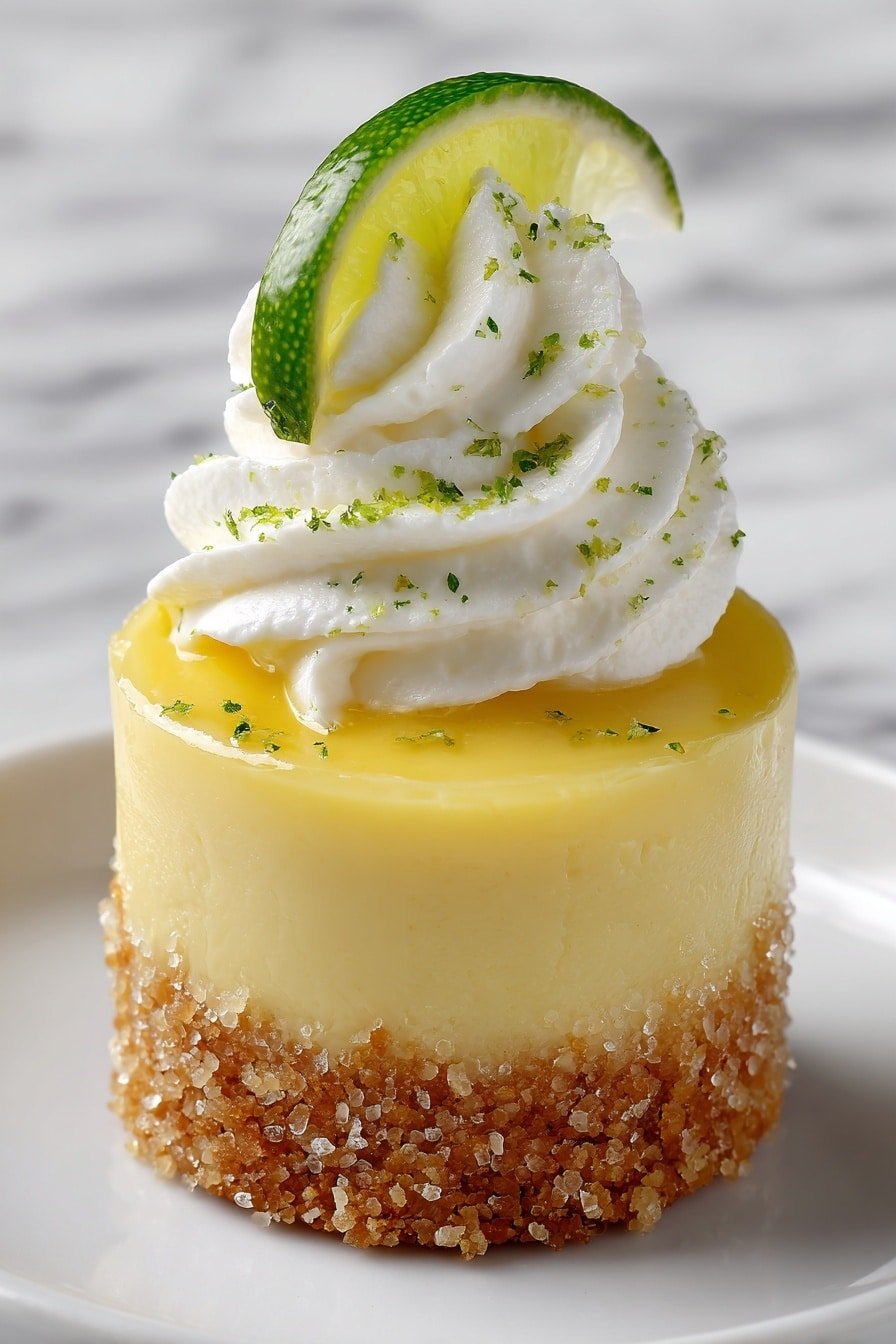 Mini Key Lime Pie Bites Recipe - Article Image 1 — Mini Key Lime Pie Bites, key lime dessert, citrus mini pies, no-bake lime bites, easy summer desserts