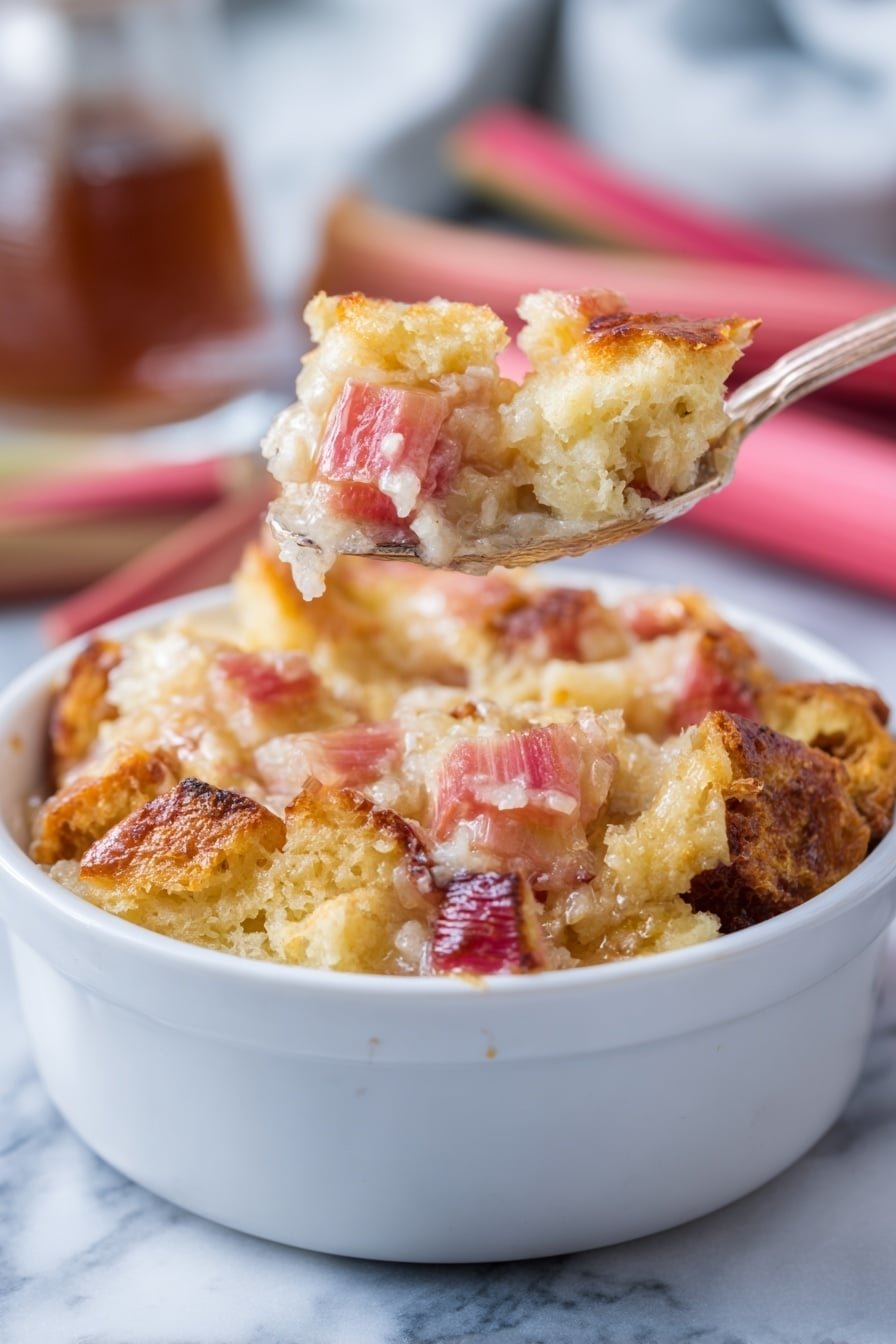 Rhubarb Crumble Cheesecake Recipe - Article Image 2 — Rhubarb Crumble Cheesecake, Rhubarb Cheesecake Recipe, Easy Rhubarb Desserts, No-Bake Cheesecake with Rhubarb, Spring Fruit Desserts
