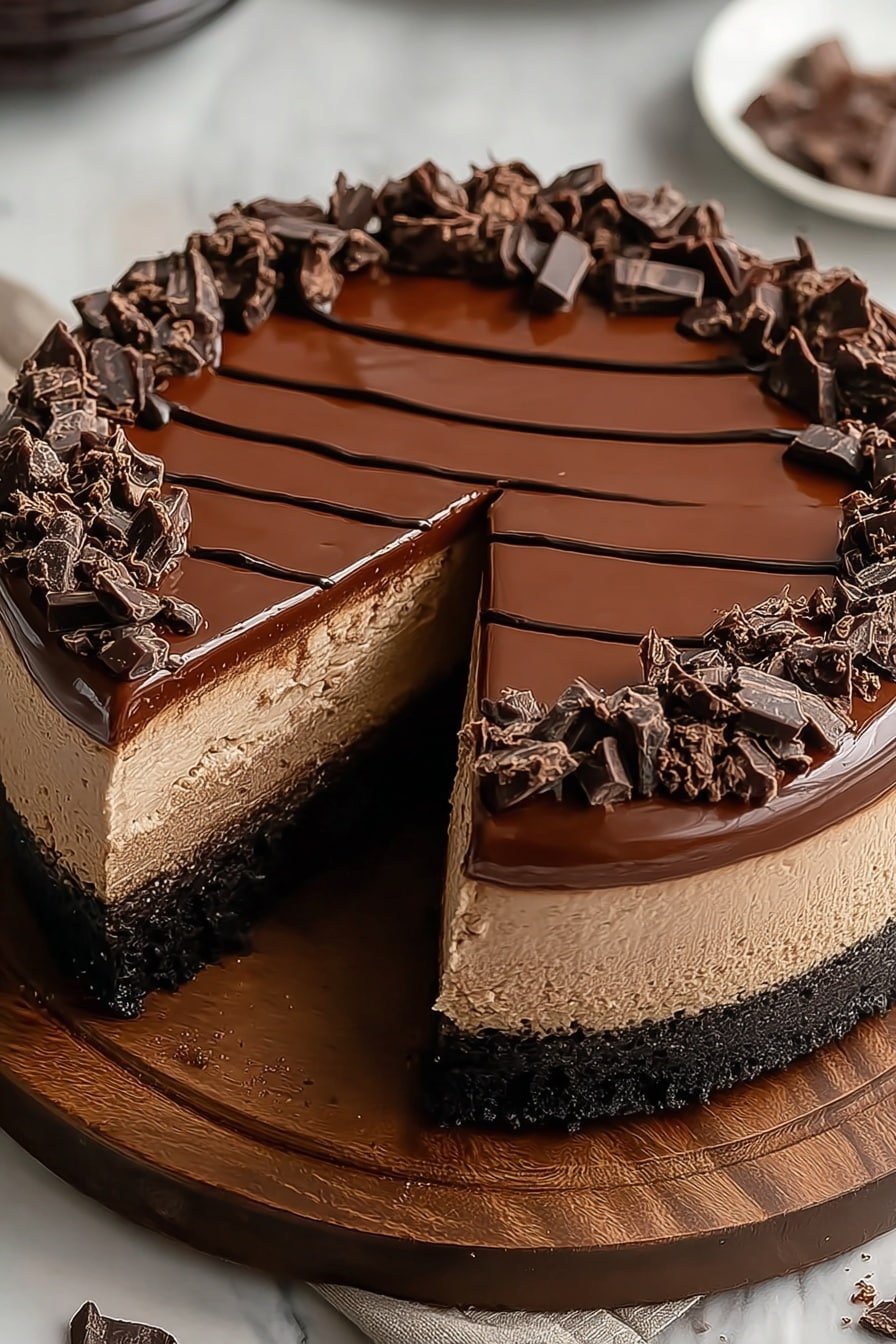 Nutella Cheesecake Recipe - Article Image 2 — Nutella Cheesecake, Nutella Cheesecake recipe, no-bake Nutella cheesecake, easy Nutella dessert, creamy Nutella cheesecake