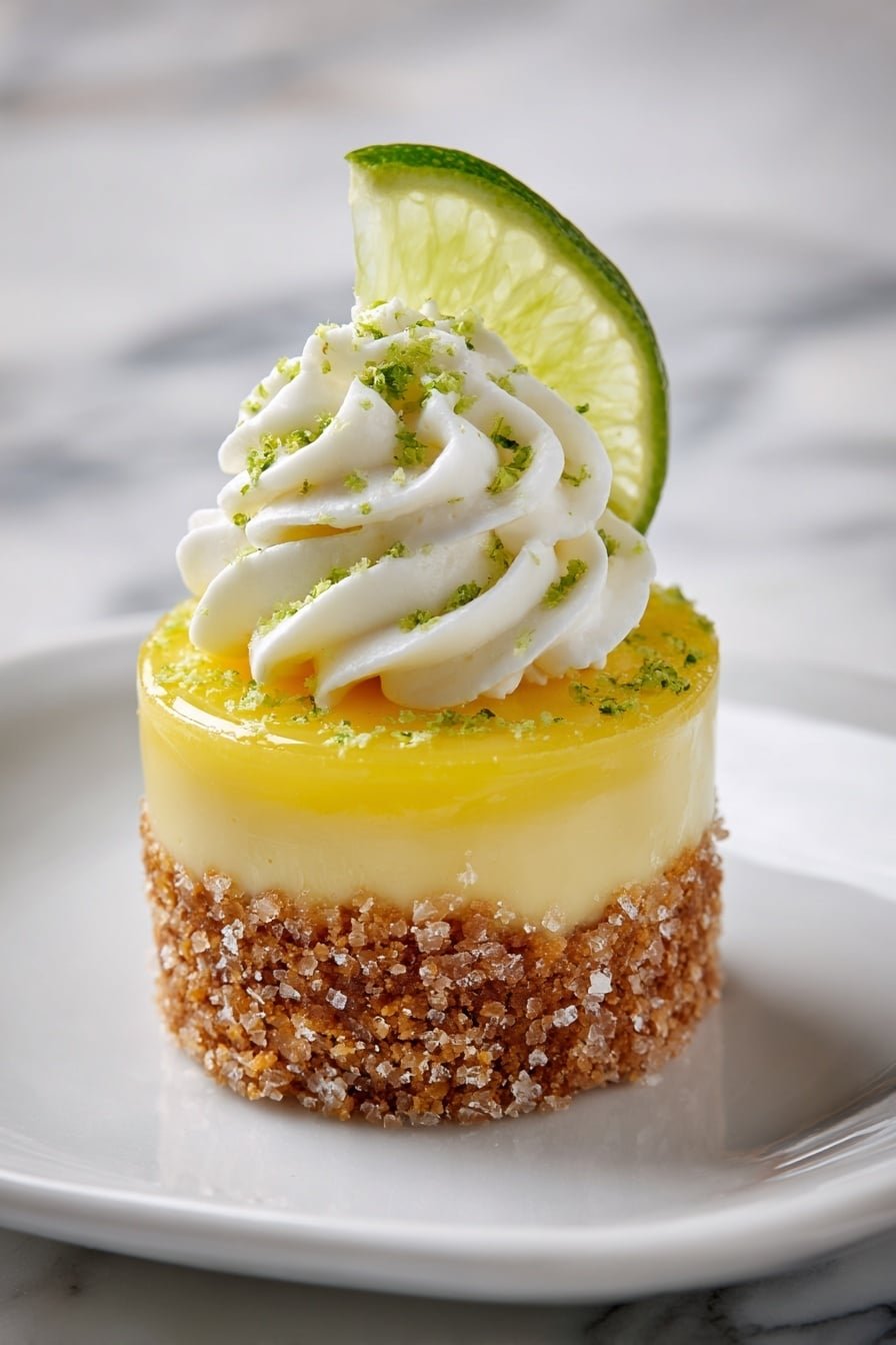 Mini Key Lime Pie Bites Recipe - Article Image 2 — Mini Key Lime Pie Bites, key lime dessert, citrus mini pies, no-bake lime bites, easy summer desserts