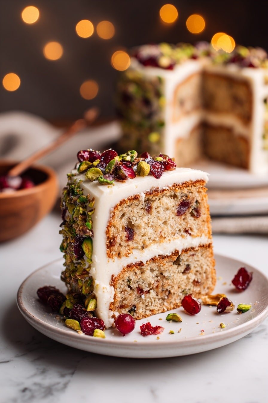 Cranberry Pistachio Babka Bread Wreath Recipe - Article Image 2 — Cranberry Pistachio Babka Bread Wreath, festive holiday bread, homemade babka recipe, easy bread wreath, cranberry pistachio bread